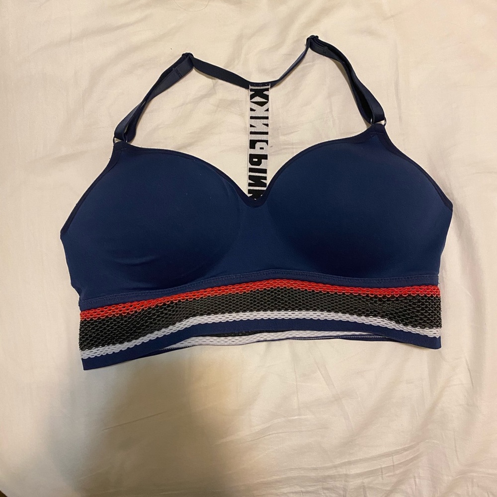 Pink Sports Bra